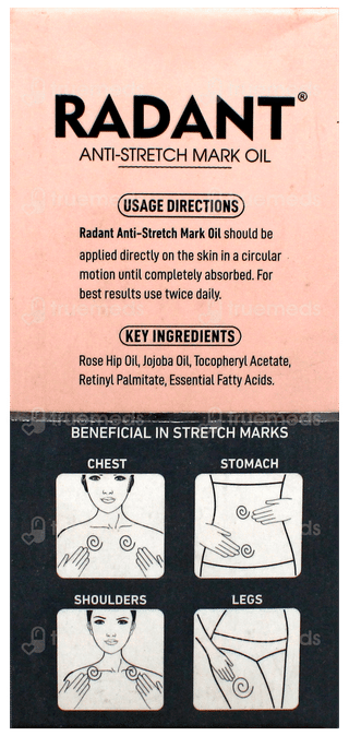 Radant Anti Stretch Mark Oil 30Ml